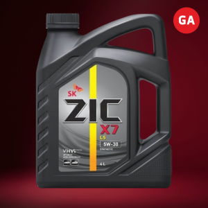 Масло моторное синтетическое ZIC "X7 LS 5W30", 4л