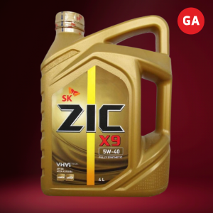 Масло моторное ZIC 5W40 X9 синтетика 4л