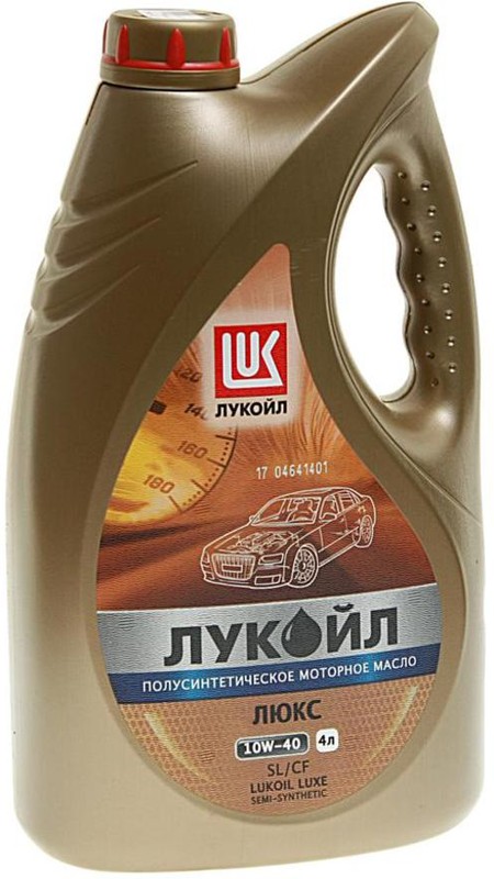 Лукойл Люкс 10W40 SL/CF (полусинтетитка) 4л масло