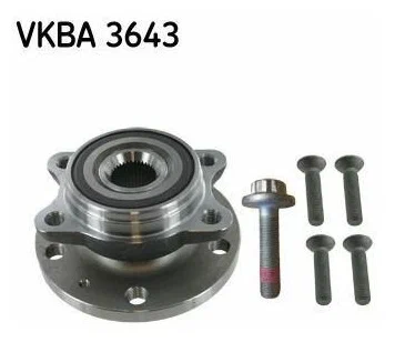 ступица передняя 4 болта (к-кт) Skoda Octavia/VW Golf V