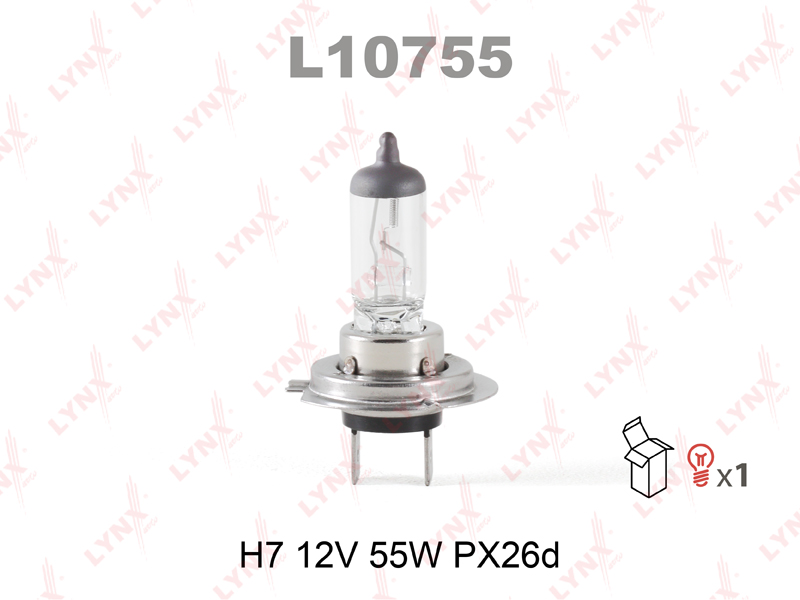 лампа H7 55W 12V PX26D