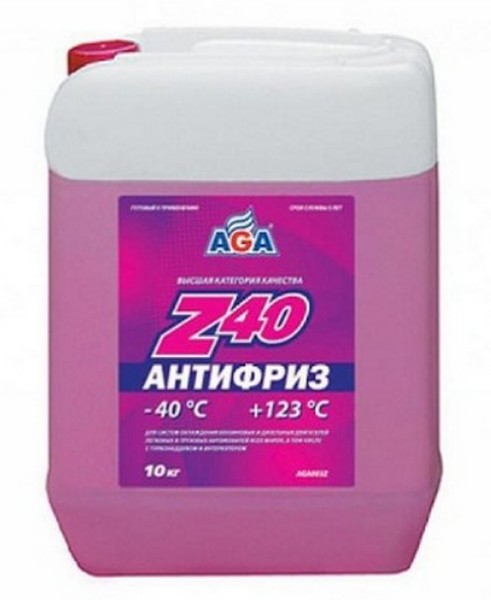 Антифриз "Z40", красная, 10кг.