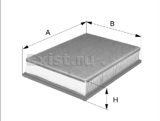 фильтр воздушный Opel Astra /Zafira (B=F026400013) (B=013)