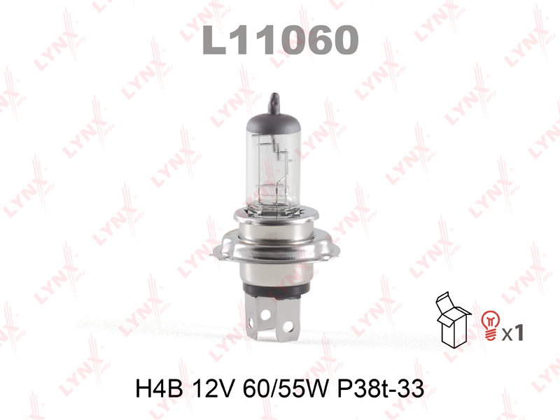 IH01 H4B 12V 60/55W