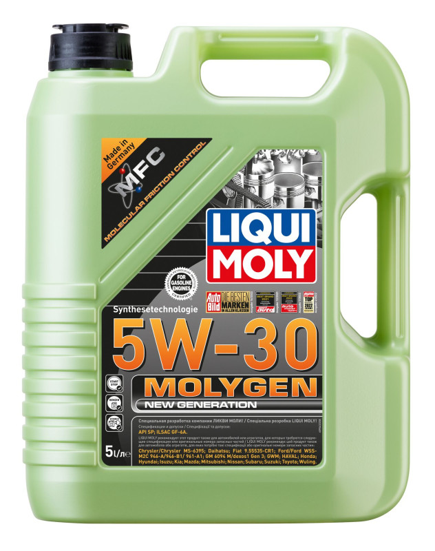 Масло моторное HC-синтетическое Molygen New Generation 5W30 1л