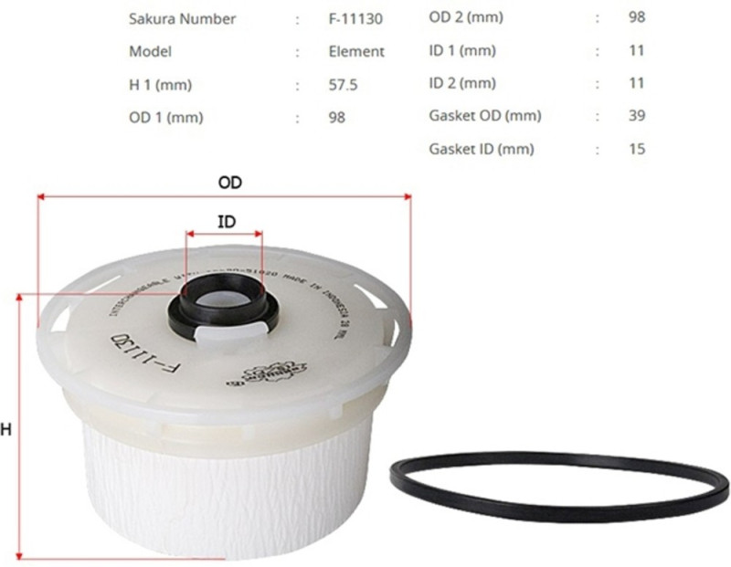 фильтр топливный