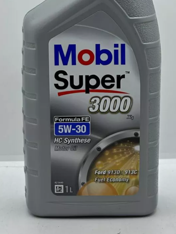 Масло моторное 5W30 MOBIL 1л синтетика MOBIL SUPER 3000 X1 FORMULA FE