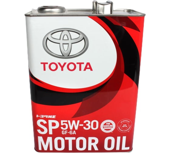 масло моторное 5W30 Toyota 4л