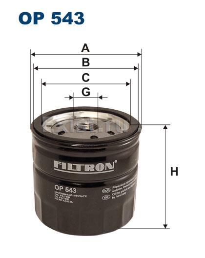 фильтр масляный Ford 1,8TD\2,5Di (B=252)