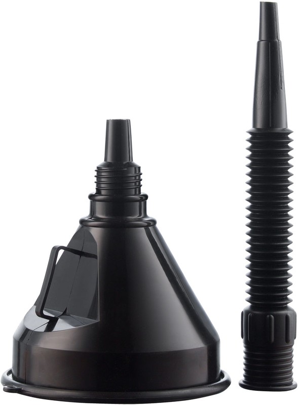 Воронка "Непроливайка" с гибким шлангом 135 мм. (zipower)