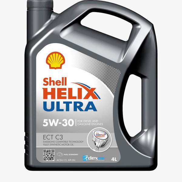 Масло моторное Shell Helix Ultra ECT C3 5W-30 4л