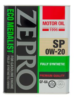 Масло моторное ZEPRO ECO MEDALIST FS SP/GF-6A 0W-20 4л 4250-004-0